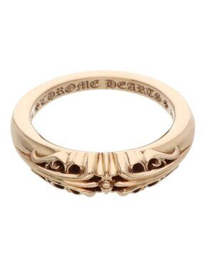 Chrome Hearts 22k Baby Clsc 22k Classic K&t Gold Ring